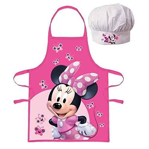 Tablier + Toque Disney Minnie Déguisement cuisine enfant 3 à