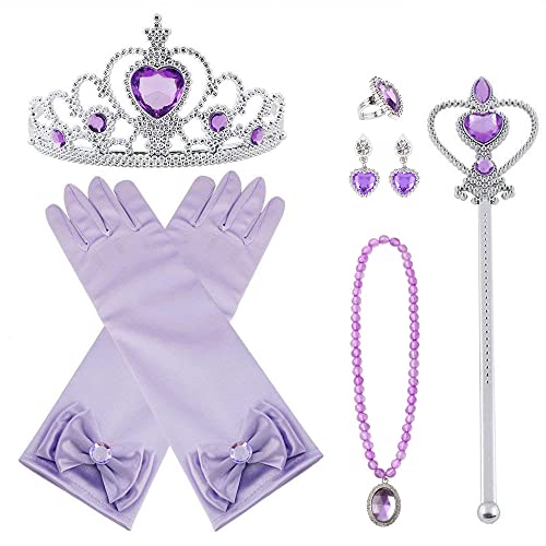Vicloon 9pcs Princesse Dress Up Accessoires Filles Diadème/ 