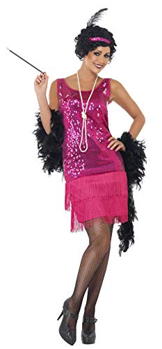 Smiffys 22417 Costume soirée délurée - Femme - Rose (Fuchsia
