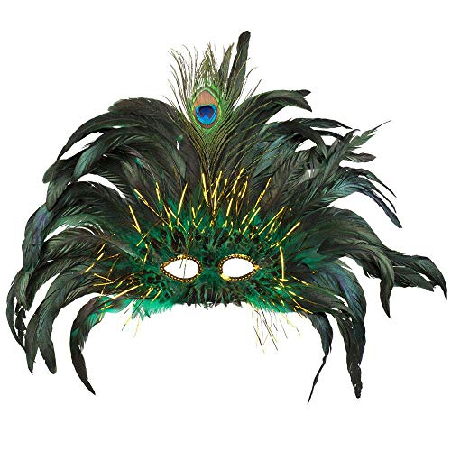 Boland BOL00265 Peacock Queen Masque pour les yeux, Taille u